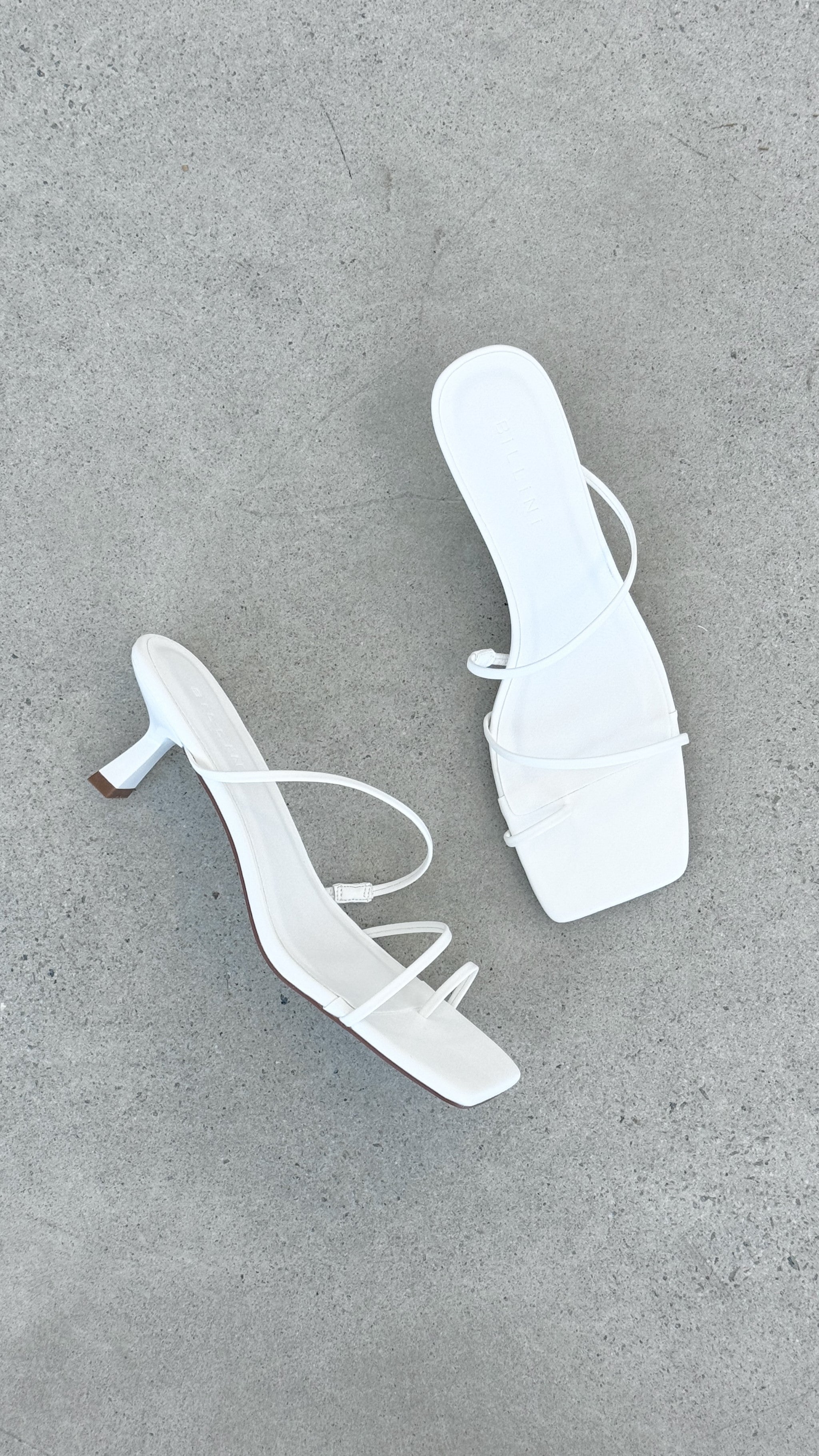 Mabel Heel - White