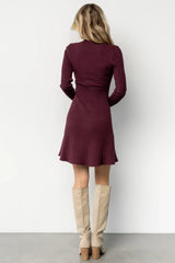 Linde Ribbed Short Dress | Mulberry